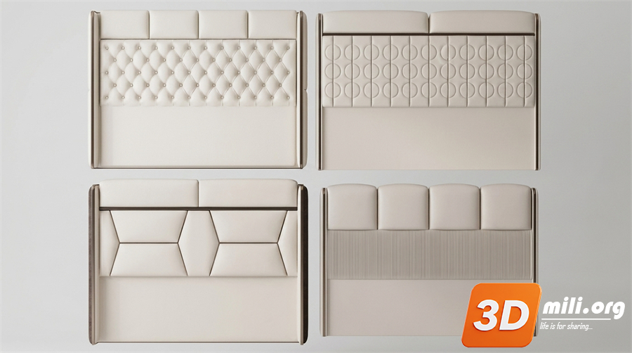 Headboard Skp Files